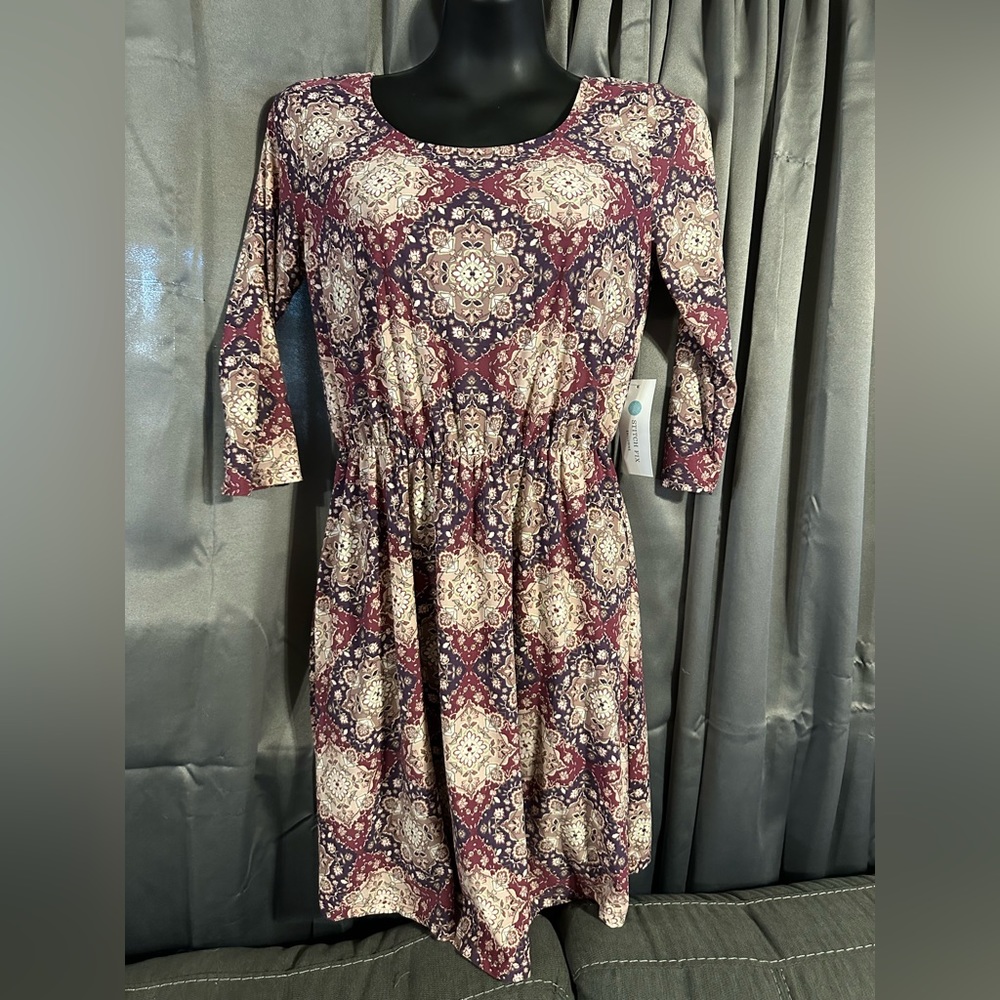 Print dress